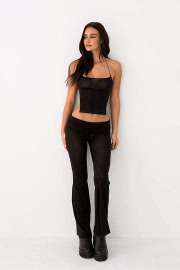 ANI Sheer Cashmere Pants