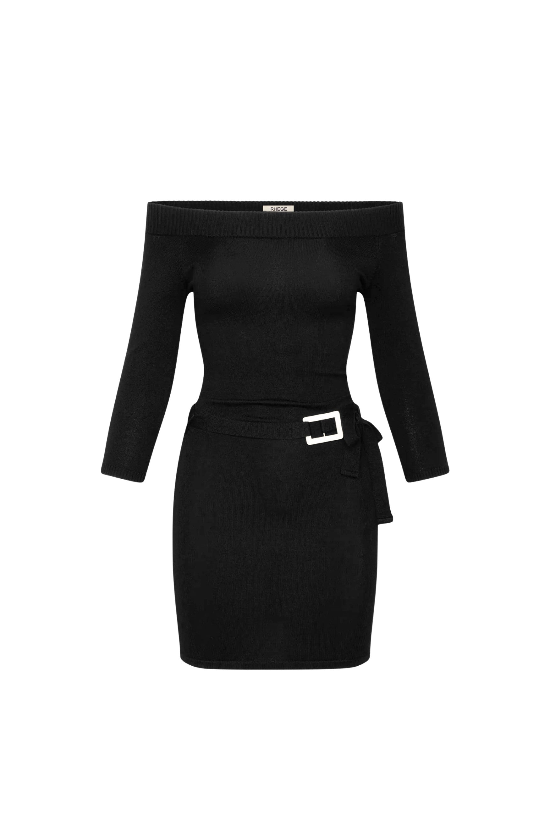 naughty lada black mini dress LADA Knit Mini Dress – Rhege