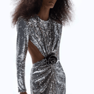 Cest la Vie Sequined Maxi Dress - Dresses - Mermaid Way